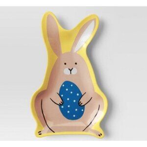 Target 6.75" Figural Bunny Appetizer Plate Brown Room Essentials™